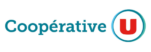 Logo de la Coopérative U, cliente historique de Toovalu utilisant son logiciel pour ses démarches RSE et Climat