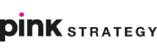 Logo de Pink Strategy, client utilisant le logiciel ESG Toovalu