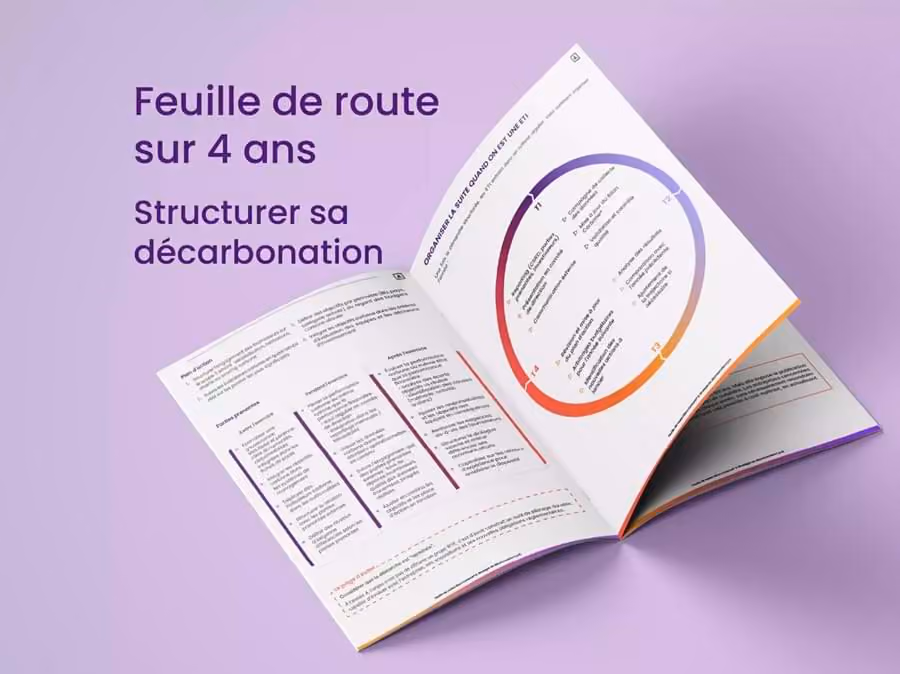 livre ouvert décarbonation