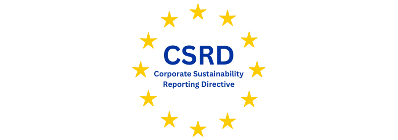 Logo de la réglementation européenne CSRD