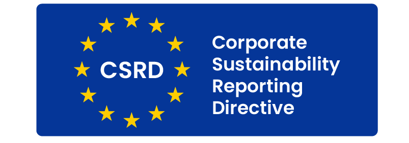 Logo de la réglementation européenne CSRD