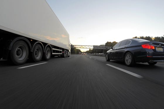 émission carbone sur la route