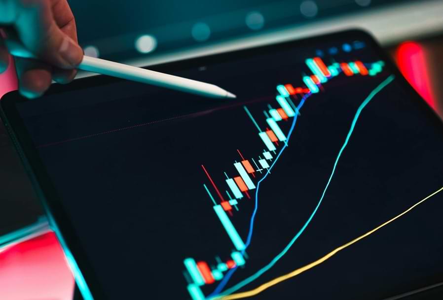 variation de prix sur un écran