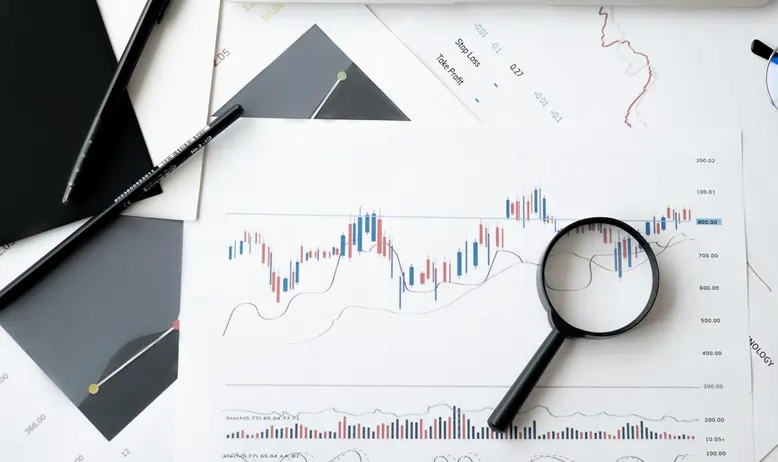 vérification de données et graphiques imprimés