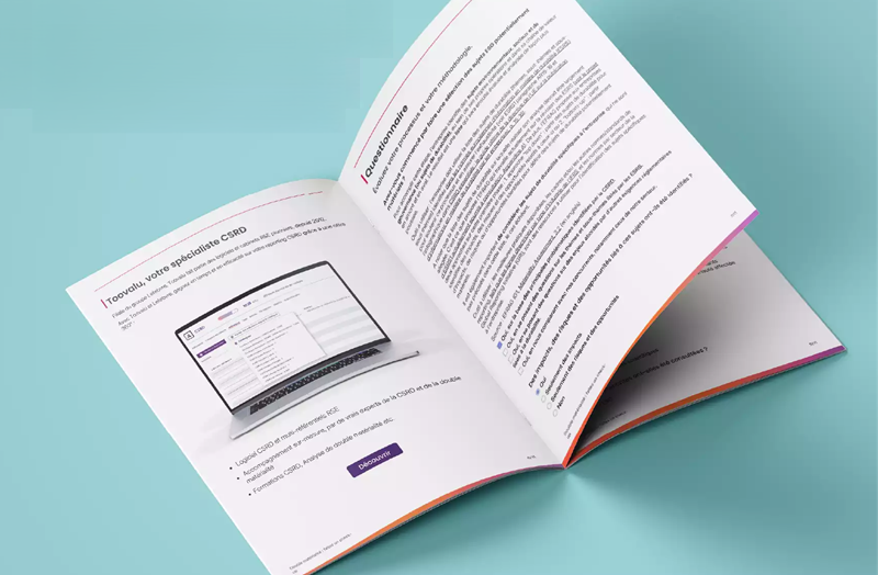 rapport esg d'une entreprise de construction