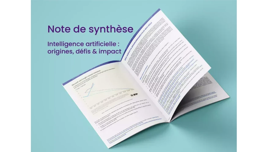 mockup note de synthese ia