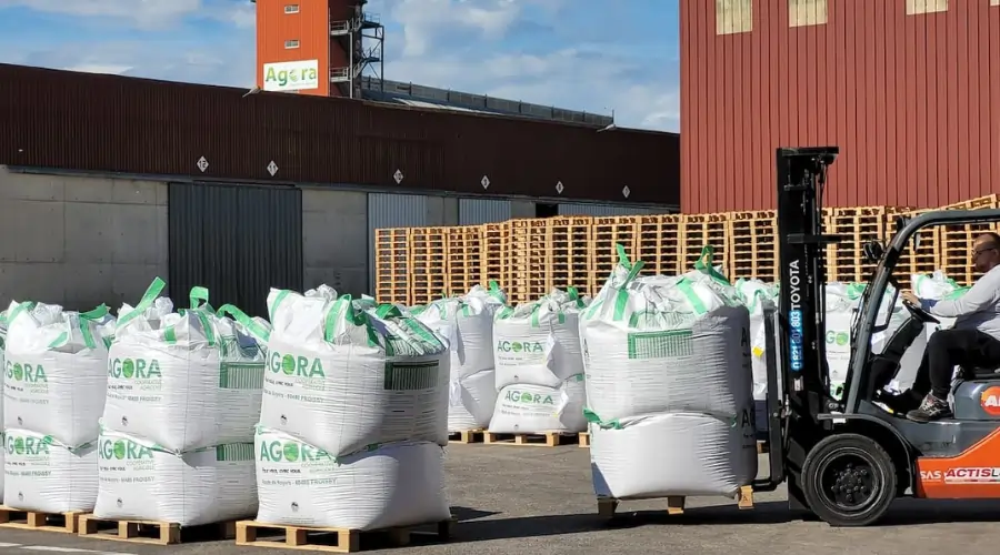 Sacs d'intrants agricoles
