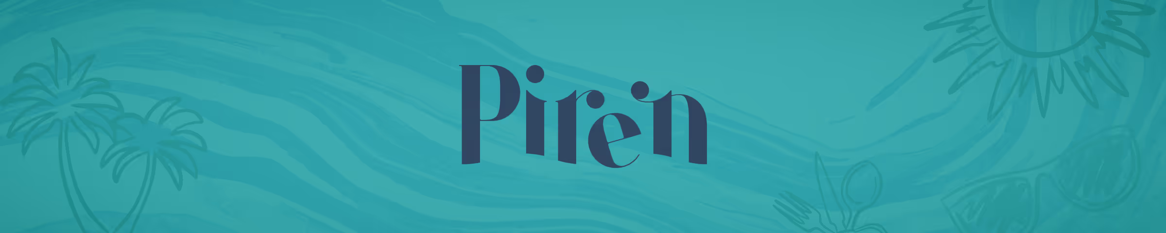 Banner image featuring Piren logo on a green foam background.