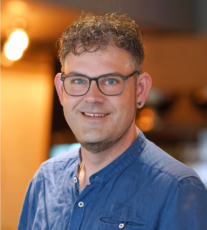 Portrait von Geschäftsführer René Schweier