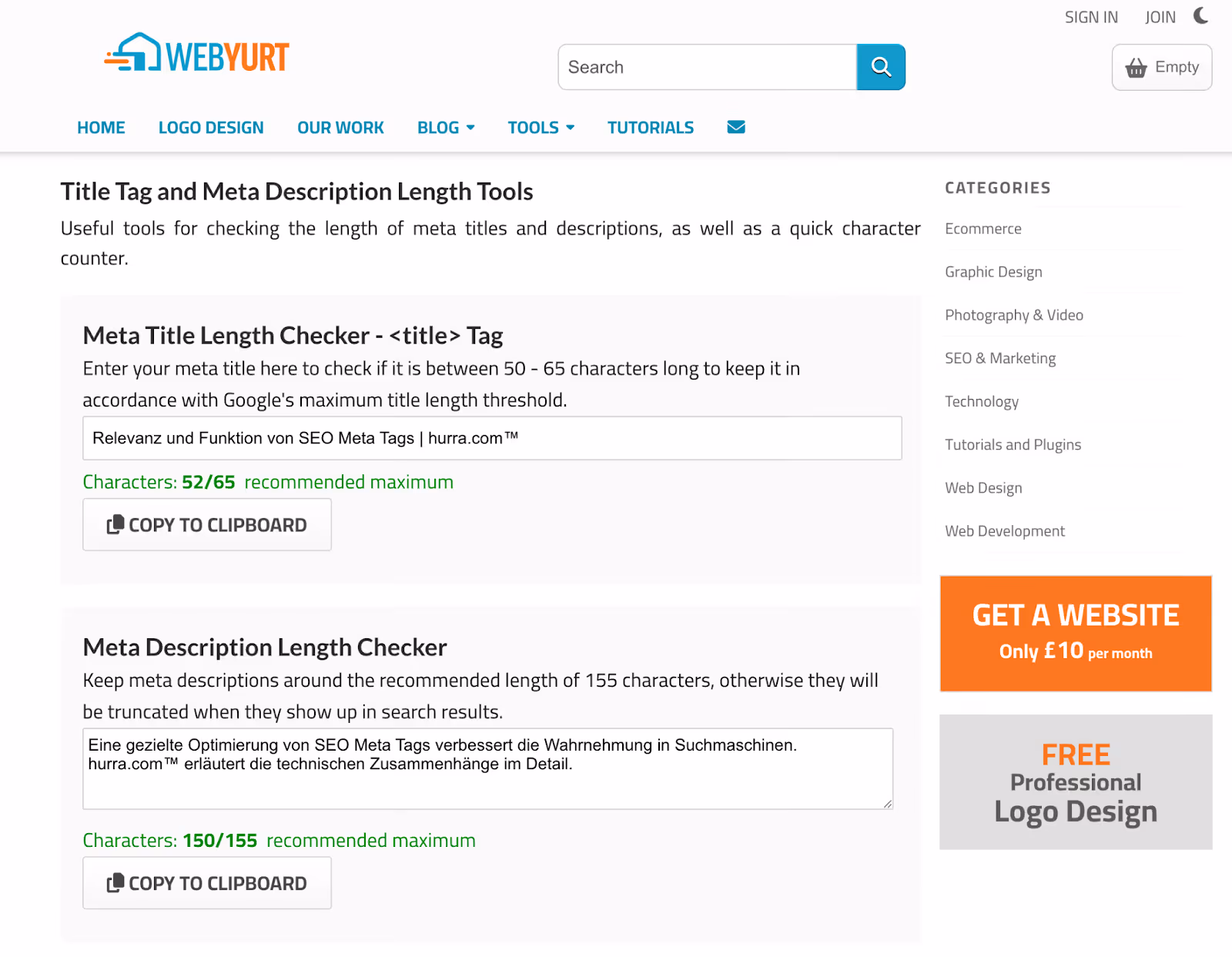 Praxis-Tipp: Validierung der Snippet-Anzeige mit WebYurt
