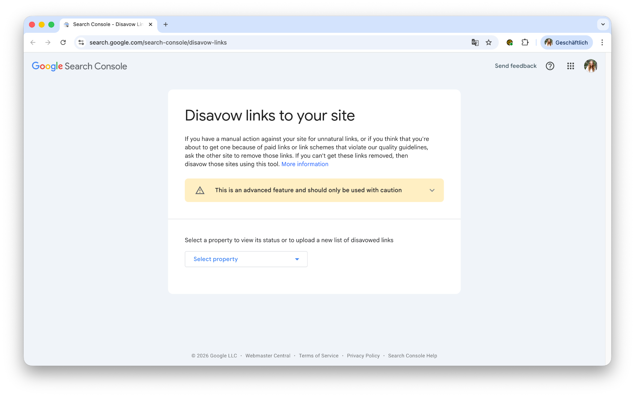 Googles Backlink Disavow Tool