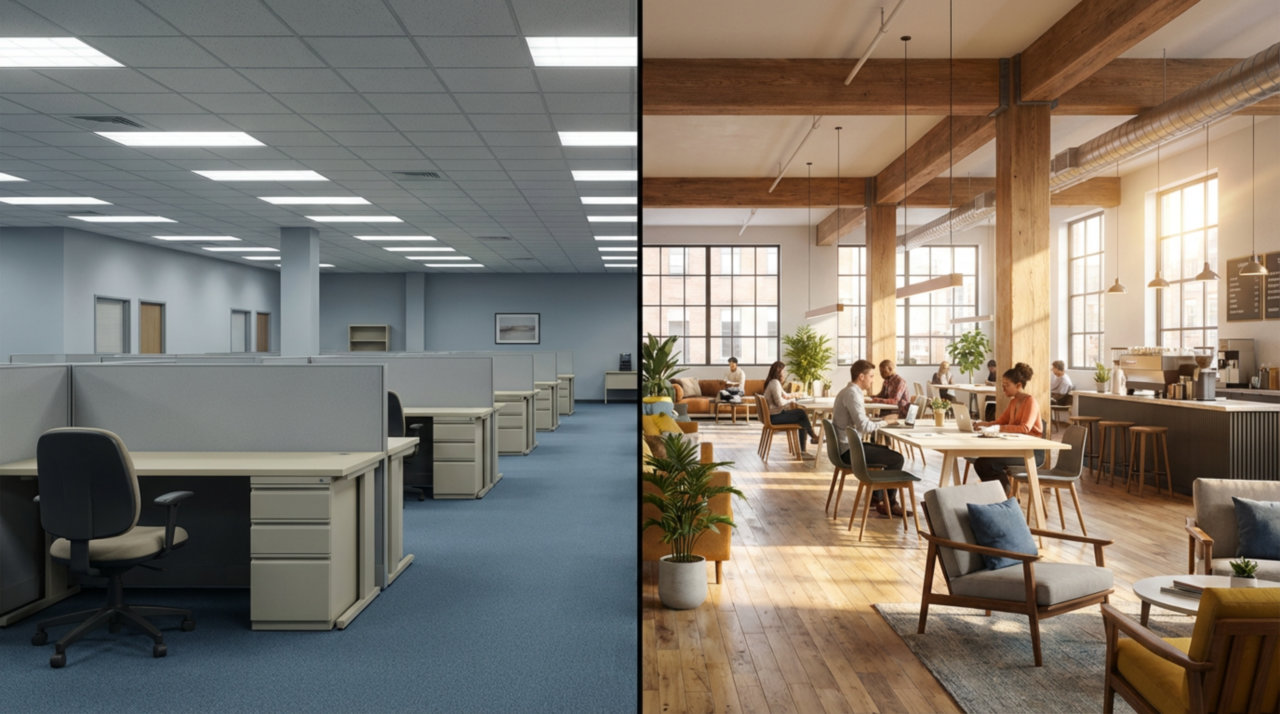 Office costs comparison 2026: Classic office or coworking?