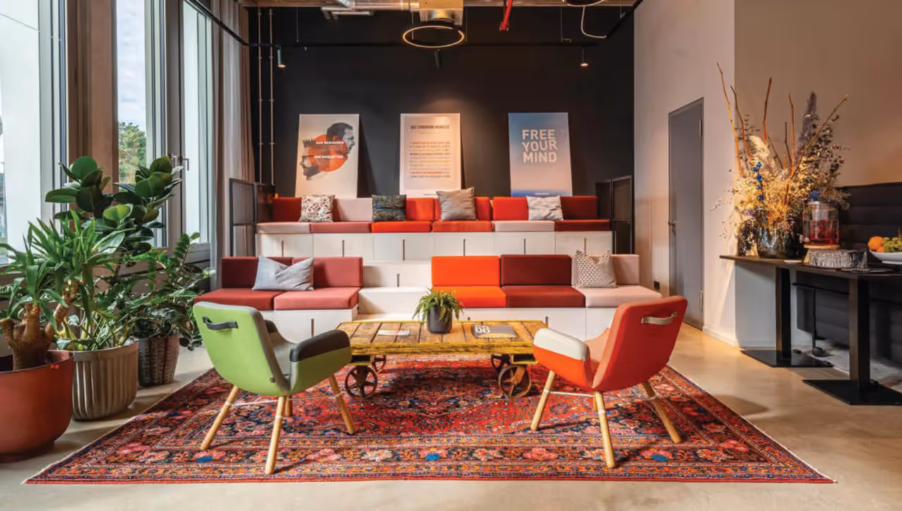 Neuer Kanzlerplatz Bonn – Lounge-Bereich zum Entspannen