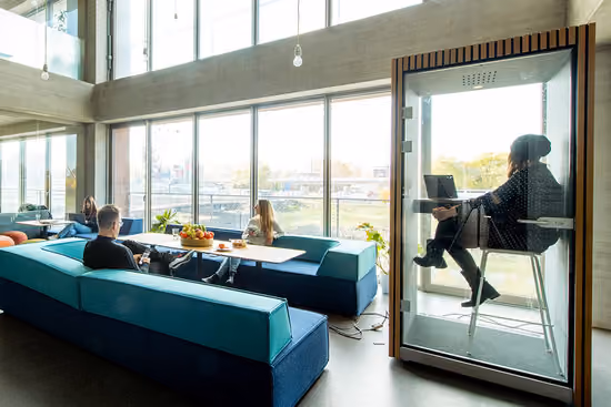 Community Lounge im DockDrei, GoodSpaces Mannheim