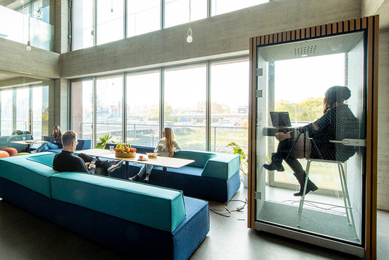Community Lounge im DockDrei, GoodSpaces Mannheim