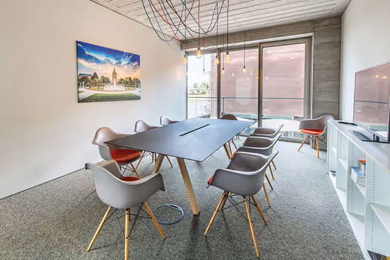 Meetingraum im DockDrei, GoodSpaces Mannheim