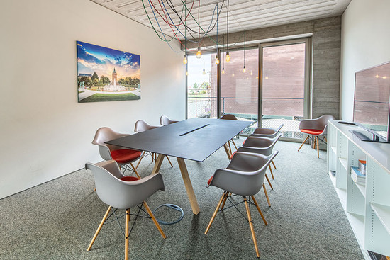 Meetingraum im DockDrei, GoodSpaces Mannheim