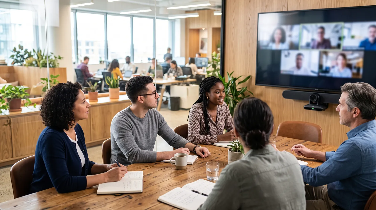Hybrid Office Konzept: Präsenzmuster, Raum-Mix und Flächenbedarf