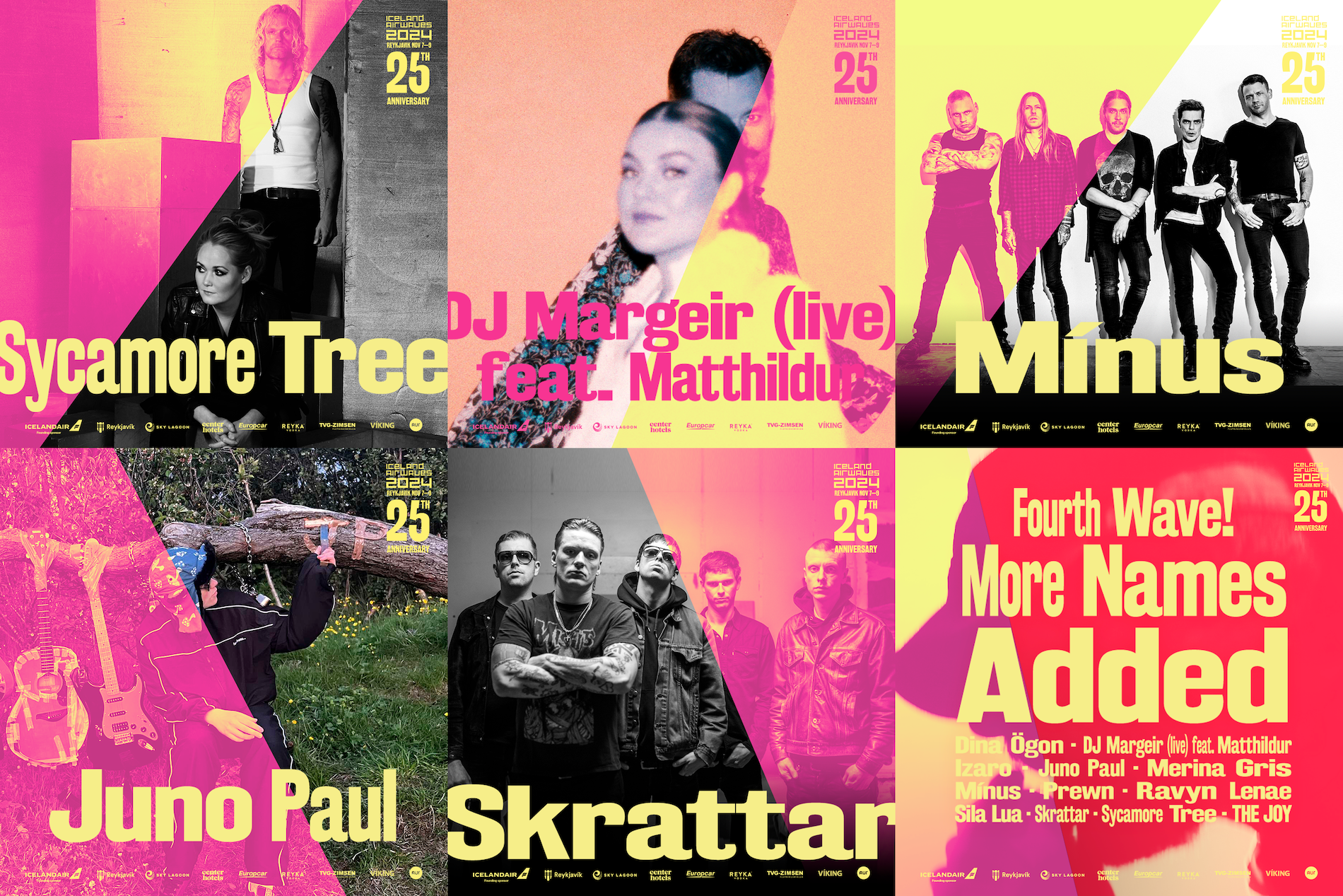 5 íslensk nöfn bætt við Iceland Airwaves dagskrána