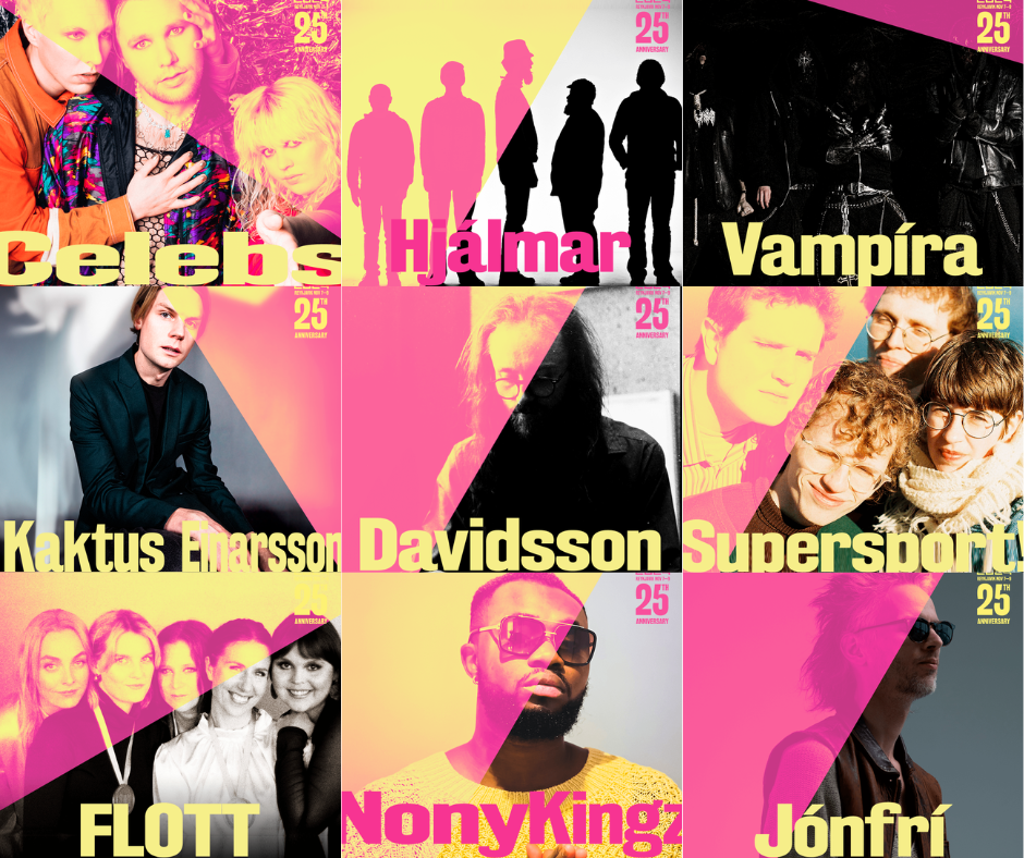 Iceland Airwaves tilkynnir í dag 17 nýtt listafólk, þar af 13 íslensk