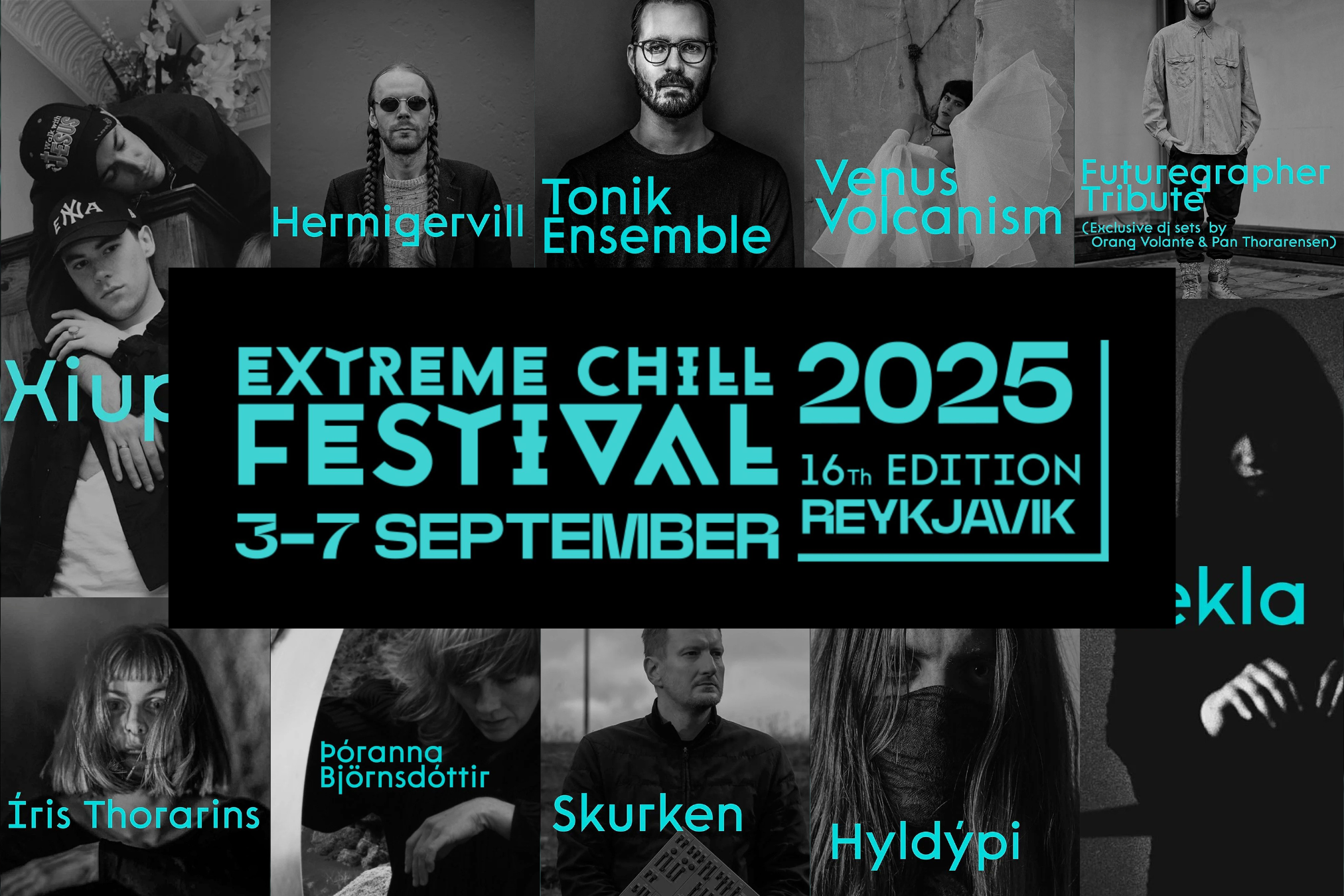 Tilraunatónlistarhátíðin Extreme Chill hefst í dag!