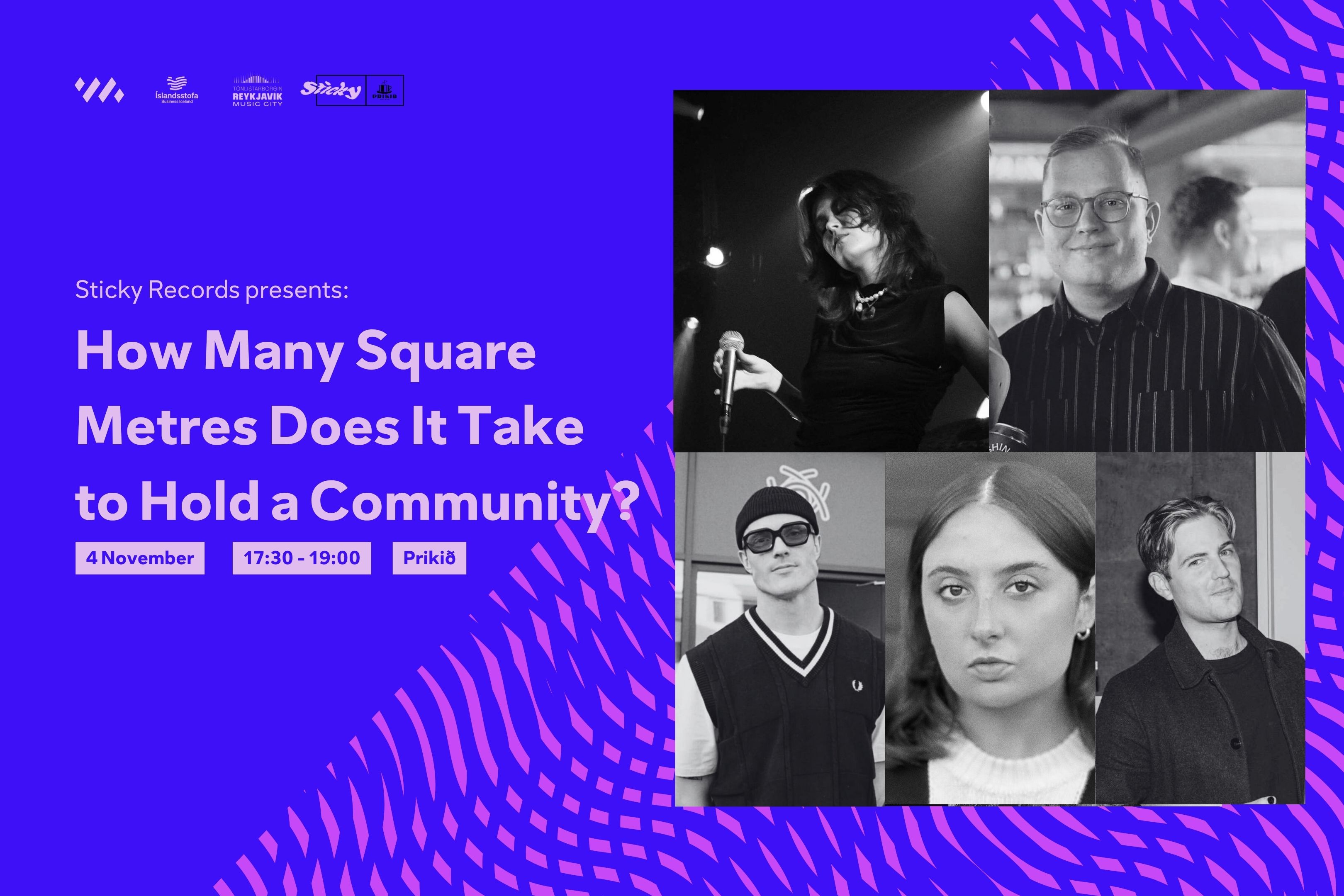Sticky Records kynna: Hvað þarf marga fermetra til að hýsa samfélag?