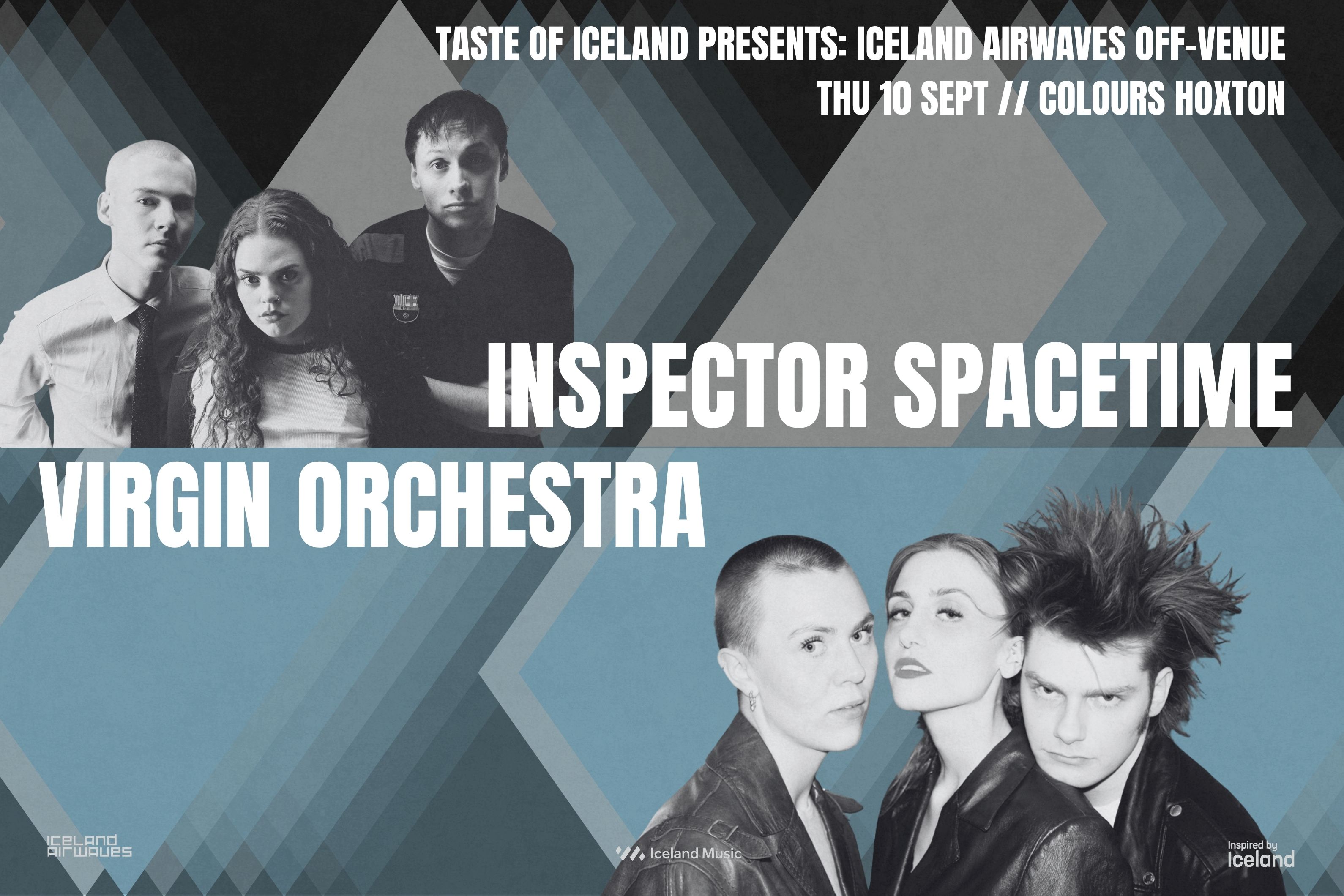 Inspector Spacetime og virgin orchestra koma fram á Taste of Iceland London!