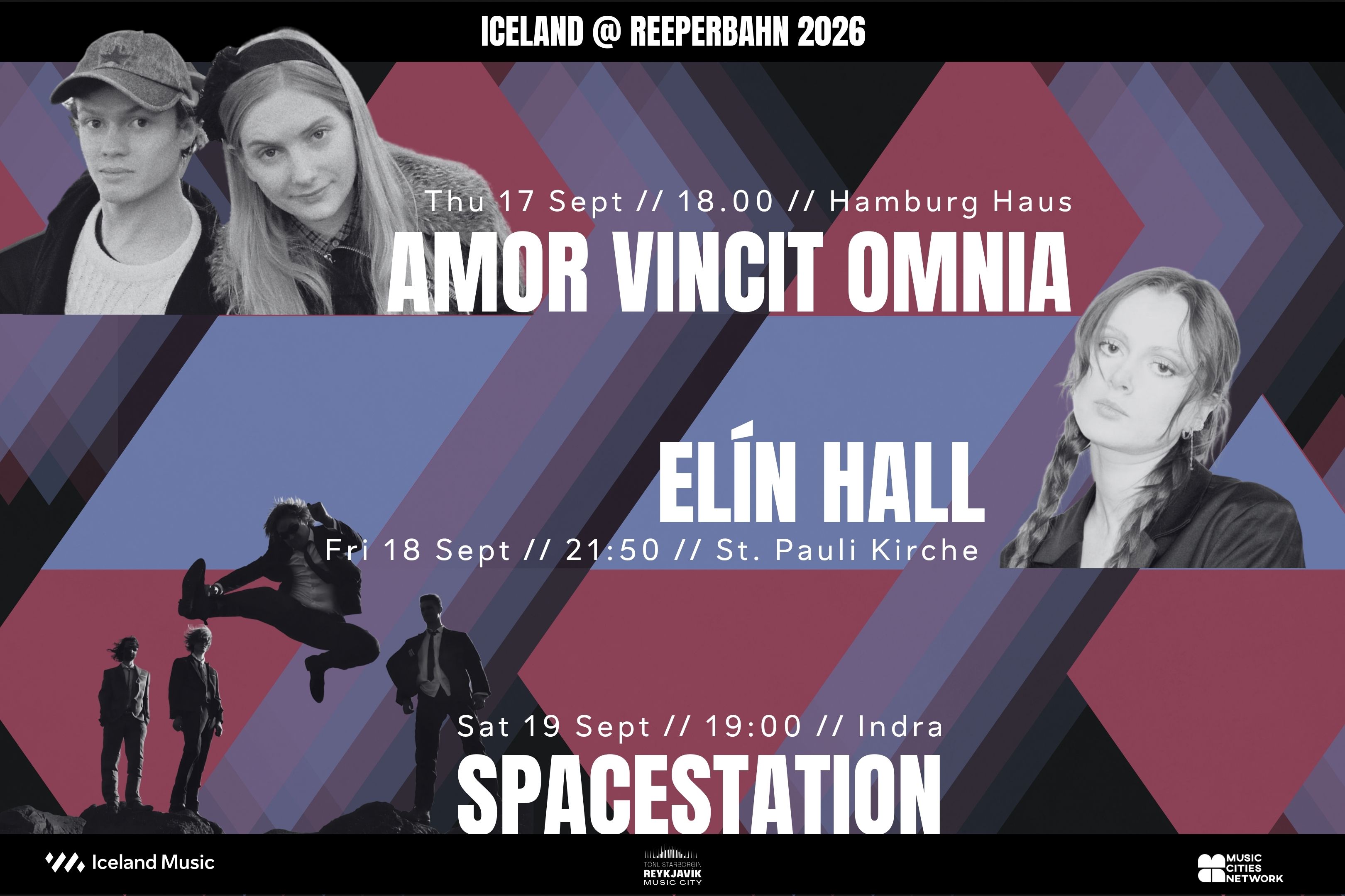 Íslensk tónlist á Reeperbahn hátíðinni