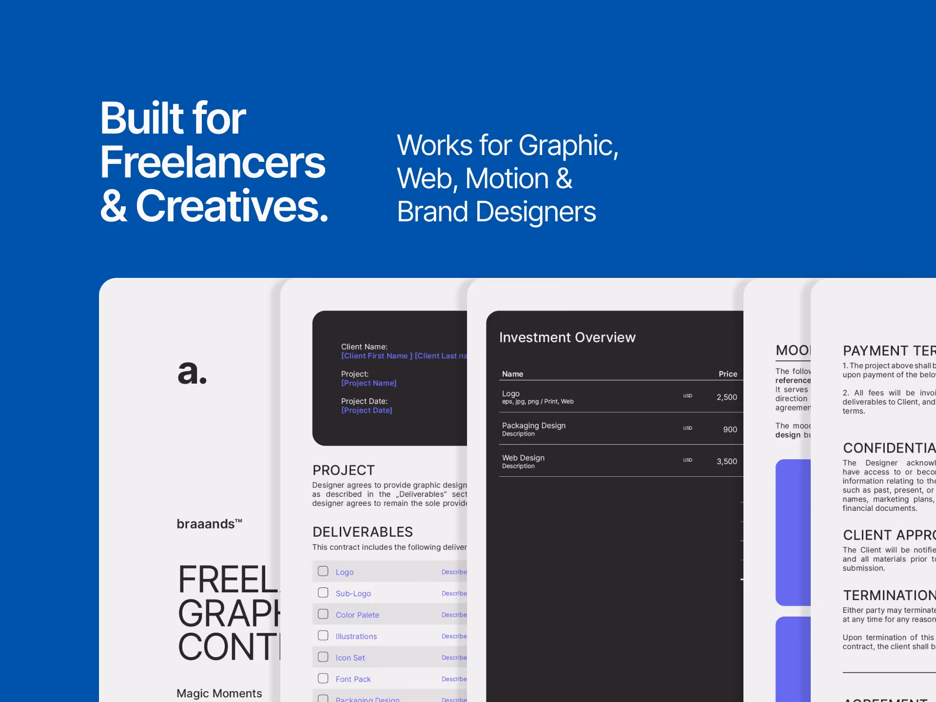 Freelance Design Contract Template