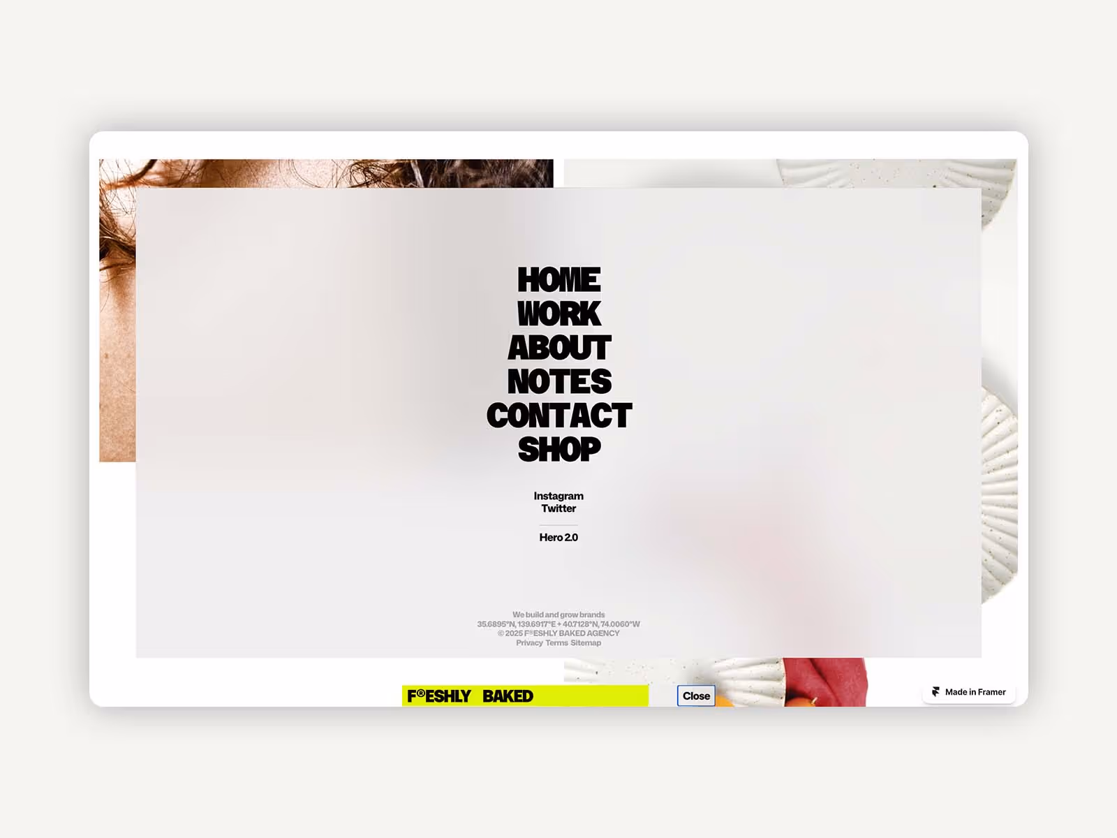 Playful Framer Template for Creative Agencies & Studios