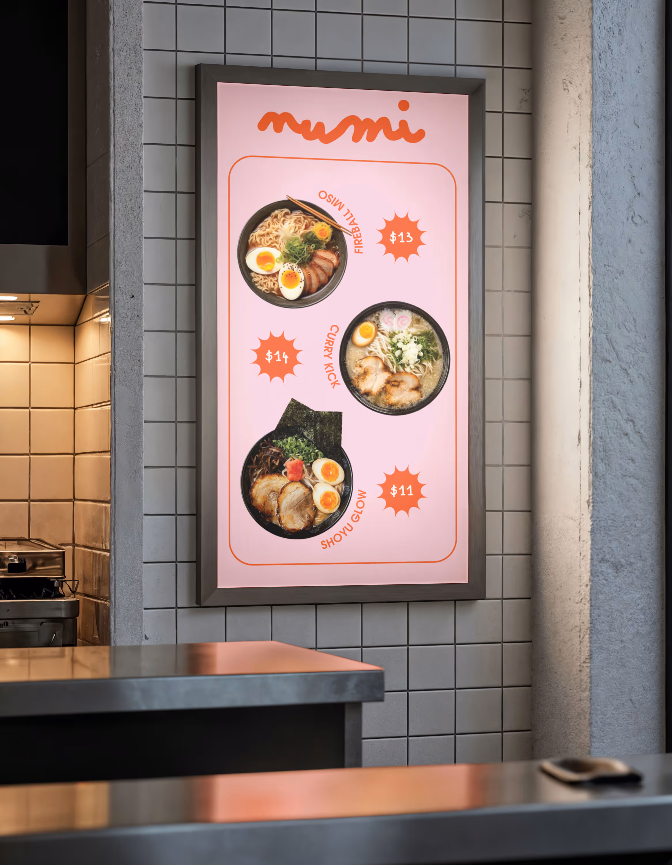 Brand Identity for Numi Ramen