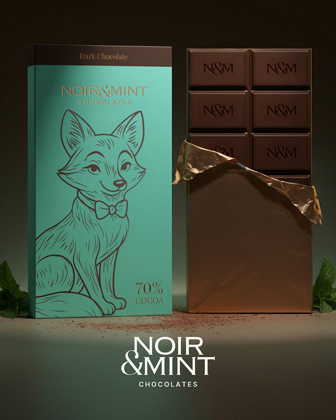 Noir & Mint Chocolates