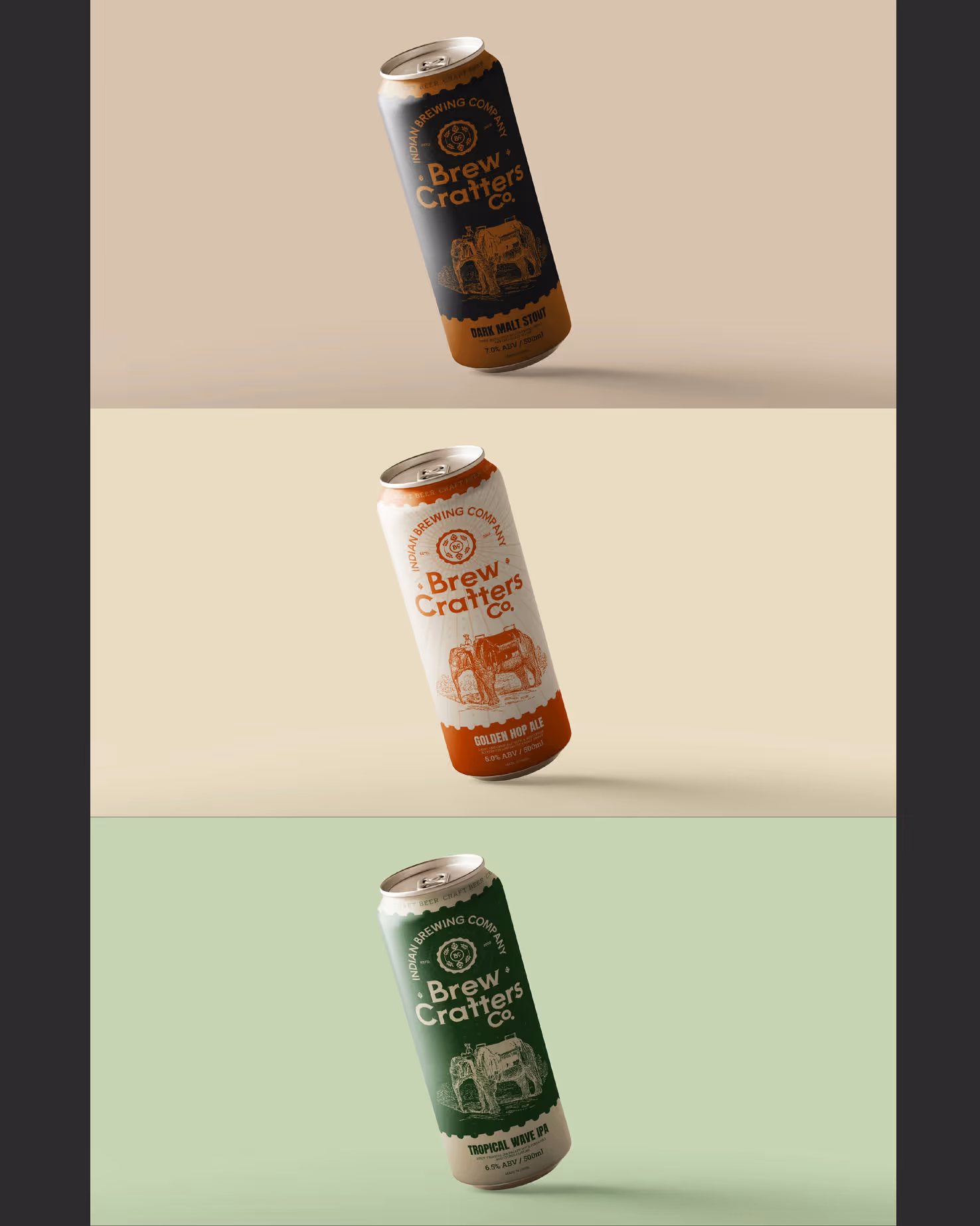 Brand Identity for Brew Crafters Co.