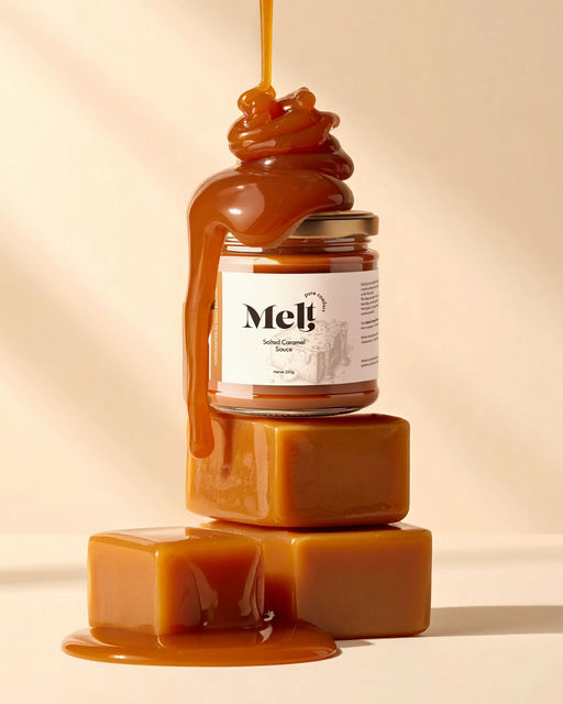 MELT Caramel Sauces | Branding-Sauce Branding-t01