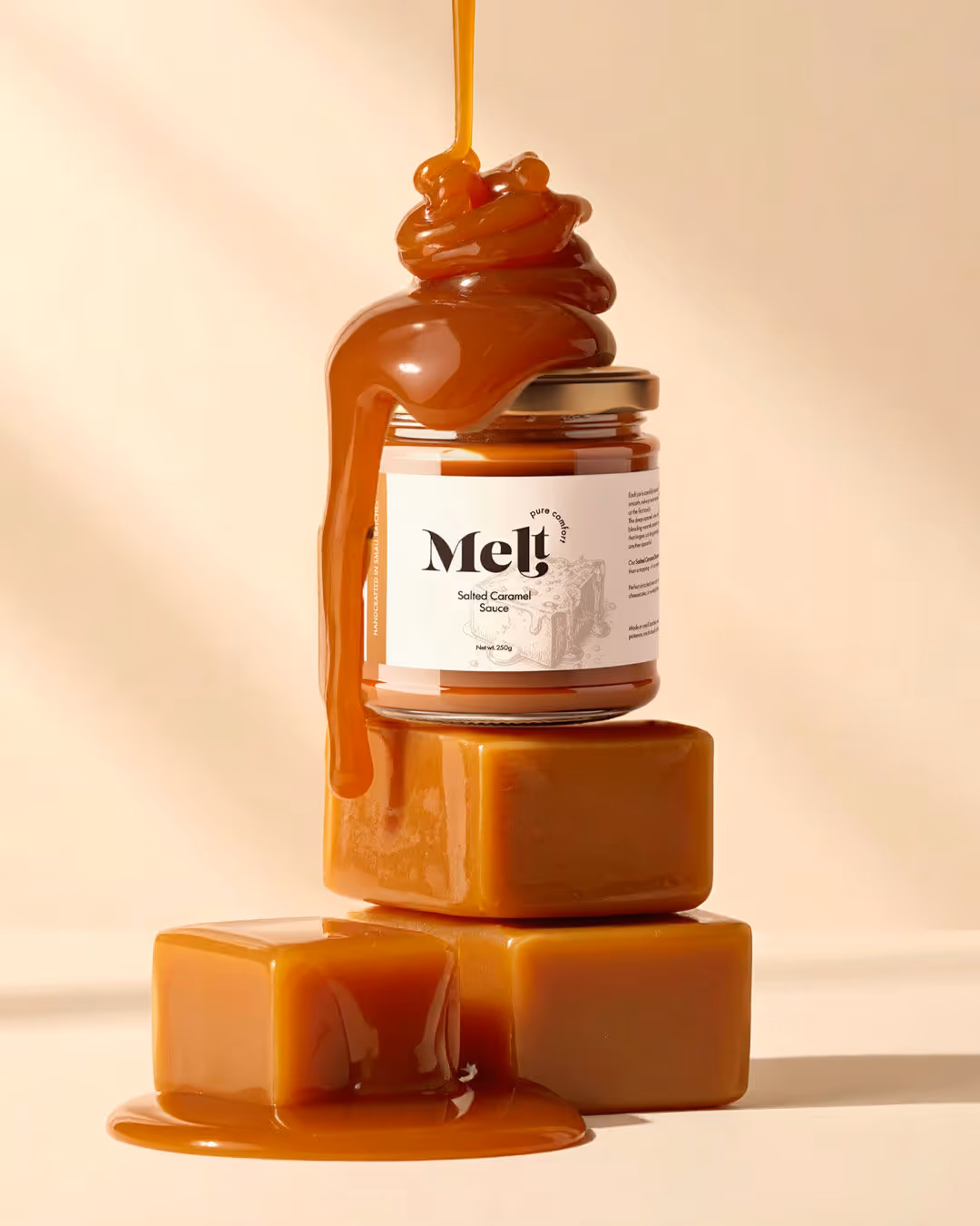 Brand Identity for MELT Caramel Sauces | Branding