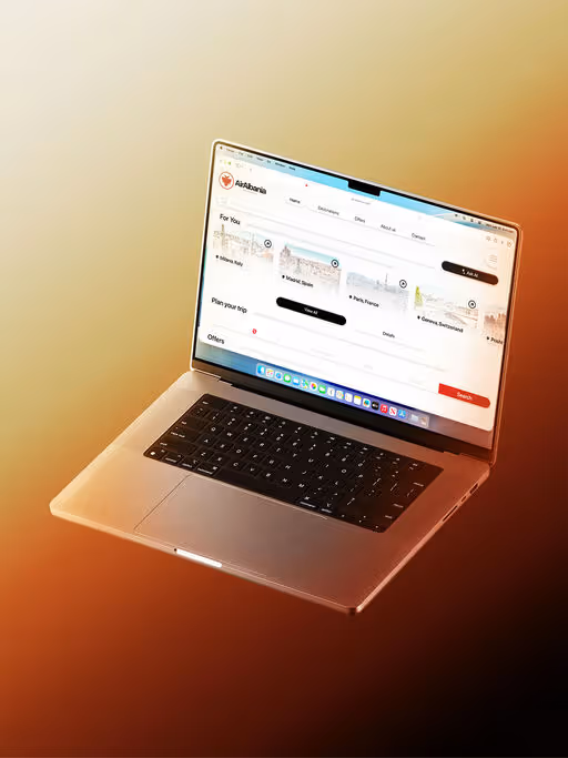 AirAlbania - Travelling Agency-Travel Agency Branding-02