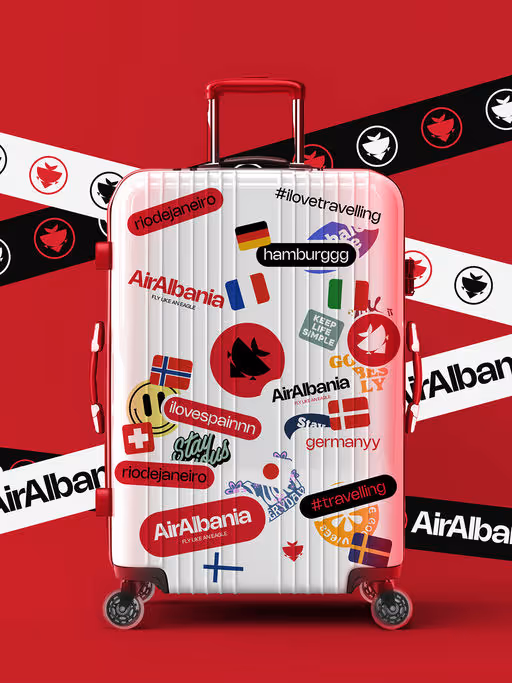 AirAlbania - Travelling Agency-Travel Agency Branding-05