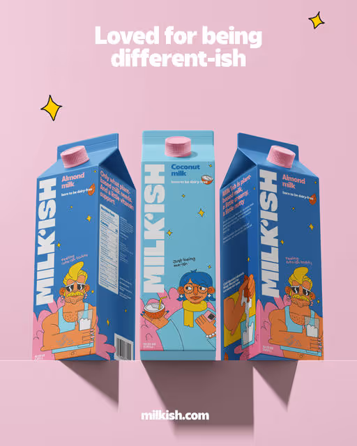 Plant-based milk brand MILK'ISH-Milk Branding-05