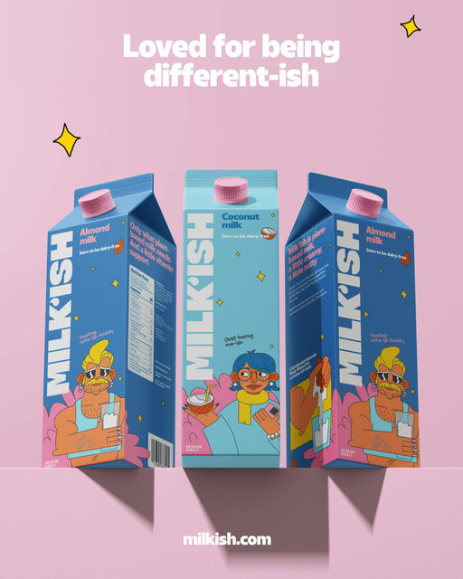 Plant-based milk brand MILK'ISH-Milk Branding-05