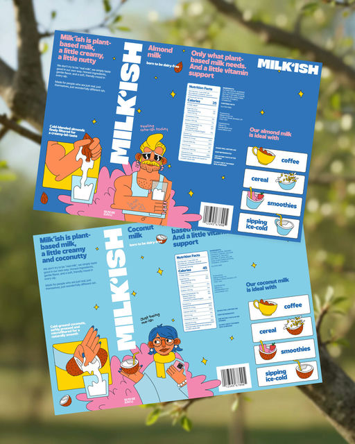 Plant-based milk brand MILK'ISH-Milk Branding-06