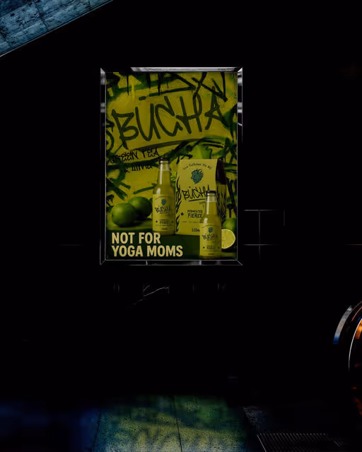 BÜCHA | Visual Brand Identity Design-Kombucha Branding-05