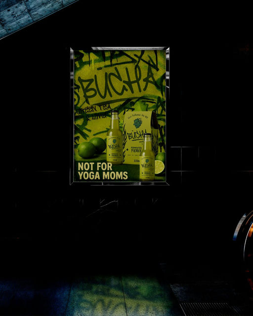 BÜCHA | Visual Brand Identity Design-Kombucha Branding-05