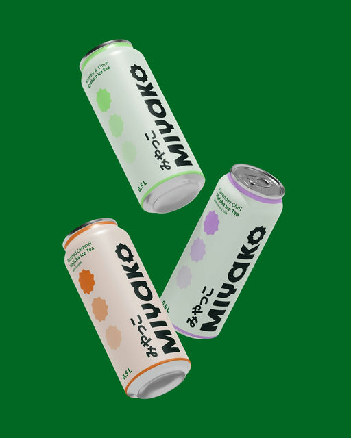 Miyako - Umami-flavored Green Iced Tea Beverage-Beverage Branding-01