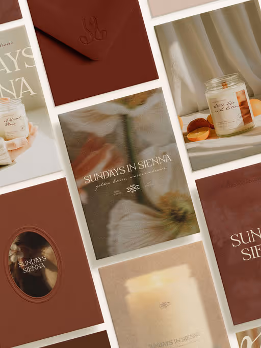 Sundays in Sienna-Candles Branding-02