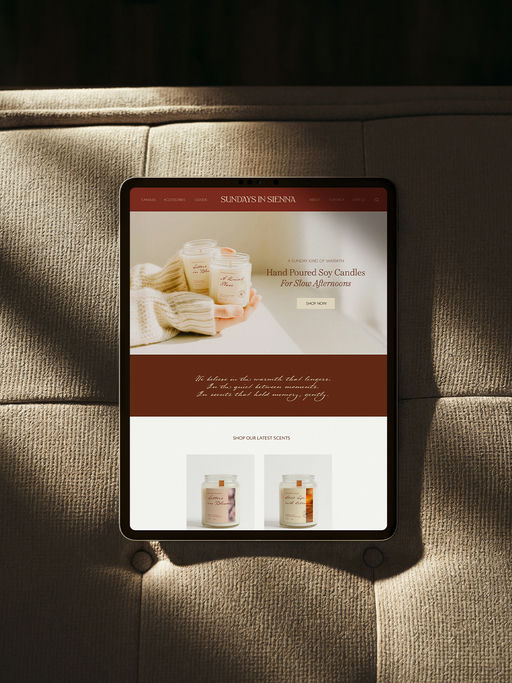 Sundays in Sienna-Candles Branding-08