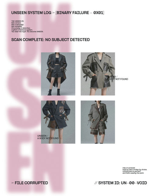 Unseen - Experimental Apparel wear-Fashion Branding-08