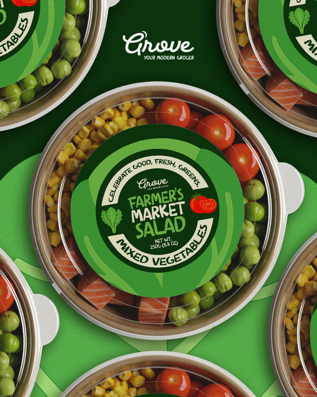 Brand Identity for Grove Modern Grocer