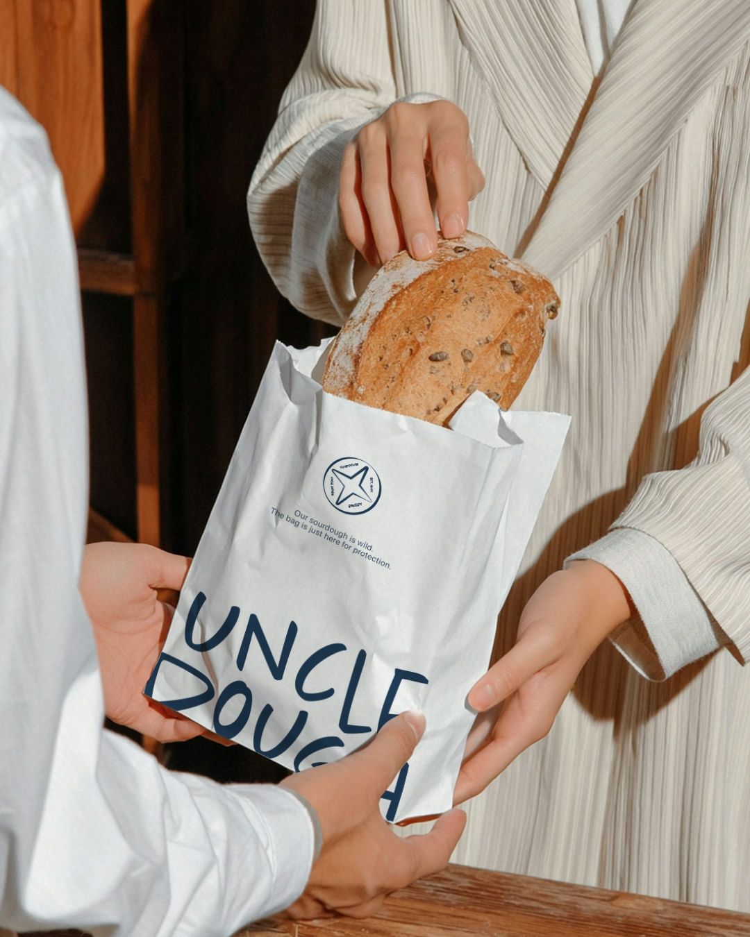 Brand Identity for Uncle Dough Sourdough Bakery