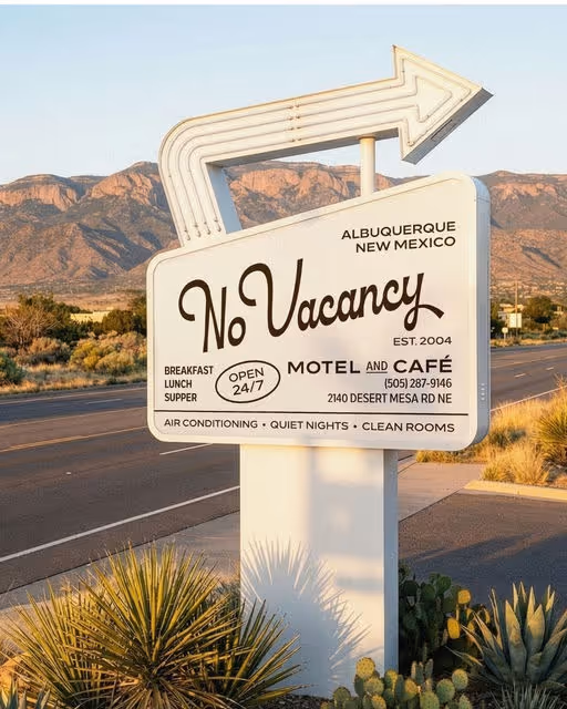No Vacancy-Motel Branding-t01
