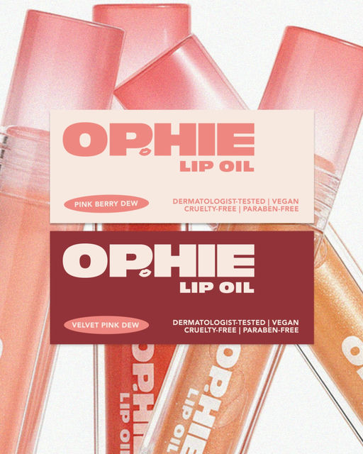 Ophie Lip Oil Brand-Beauty Branding-01